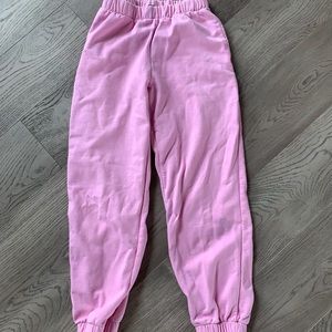 Brandy Melville Pink Sweatpants